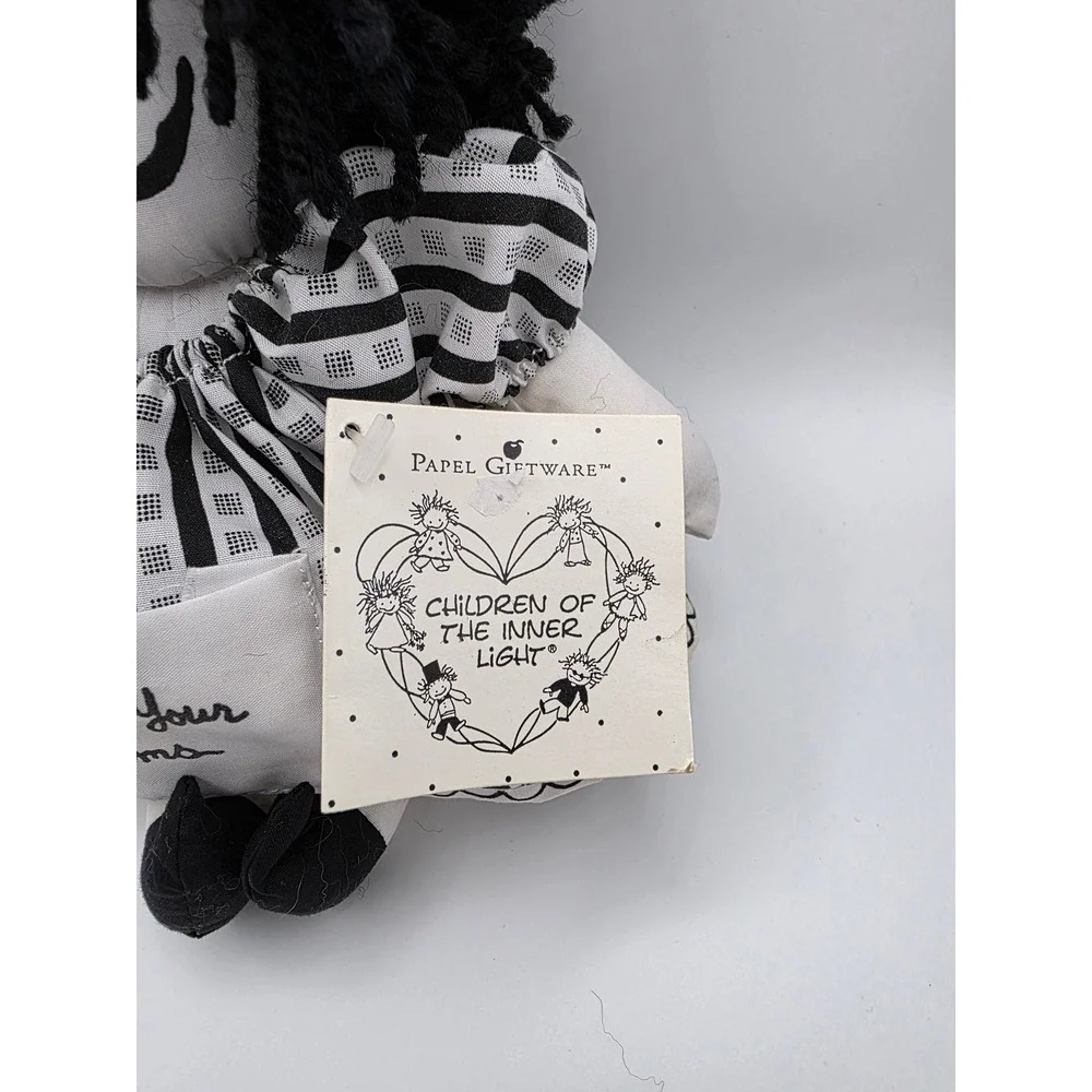Papel Giftware Children of the Inner Light Marci Rag Doll Follow Your Dreams Tag